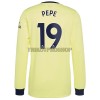 Original Fußballtrikot Arsenal Nicolas Pepe 19 Auswärtstrikot 2021-22 Langarm Für Herren